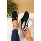 👟✨Chaussures décontractées en maille respirante pour femmes👩‍💼Sans lacets, dessus tricoté aéré, Chic et confortables pour le bureau, les courses ou les sorties du week-end 👜🌿🐾