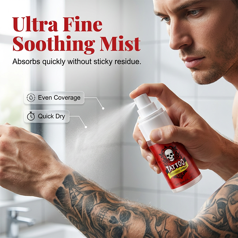 🥳SOLDES EXCEPTIONNELLES 2026🥳💞PLUS DE 50 000 EXEMPLAIRES VENDUS !👵❤️ 50 % DE RÉDUCTION ! Spray hydratant pour les soins après tatouage