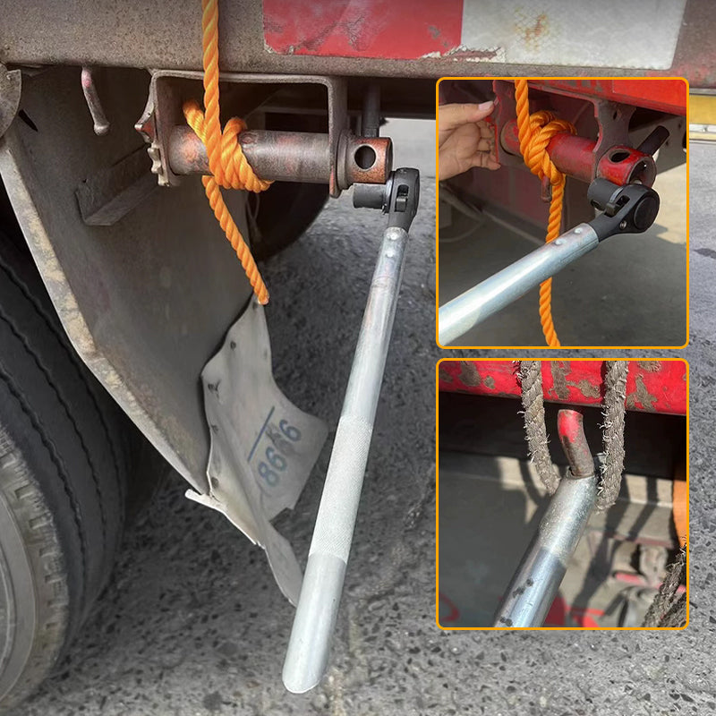 ⚡ PROMO FLASH : 50% DE RÉDUCTION ! Clé à Cliquet Professionnelle pour Tendeur de Remorque – Acier Chrome-Vanadium Forgé & Entretoises Multi-Diamètres for un Arrimage en Toute Simplicité 🚛🔧