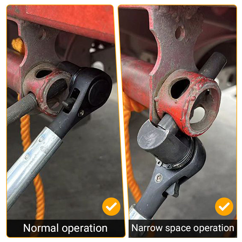 ⚡ PROMO FLASH : 50% DE RÉDUCTION ! Clé à Cliquet Professionnelle pour Tendeur de Remorque – Acier Chrome-Vanadium Forgé & Entretoises Multi-Diamètres for un Arrimage en Toute Simplicité 🚛🔧