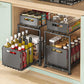 🧂✨ -50% | Organisateur Coulissant Réglable pour Sous Évier – Étagère de Rangement Multifonction pour Cuisine, Épices et Accessoires