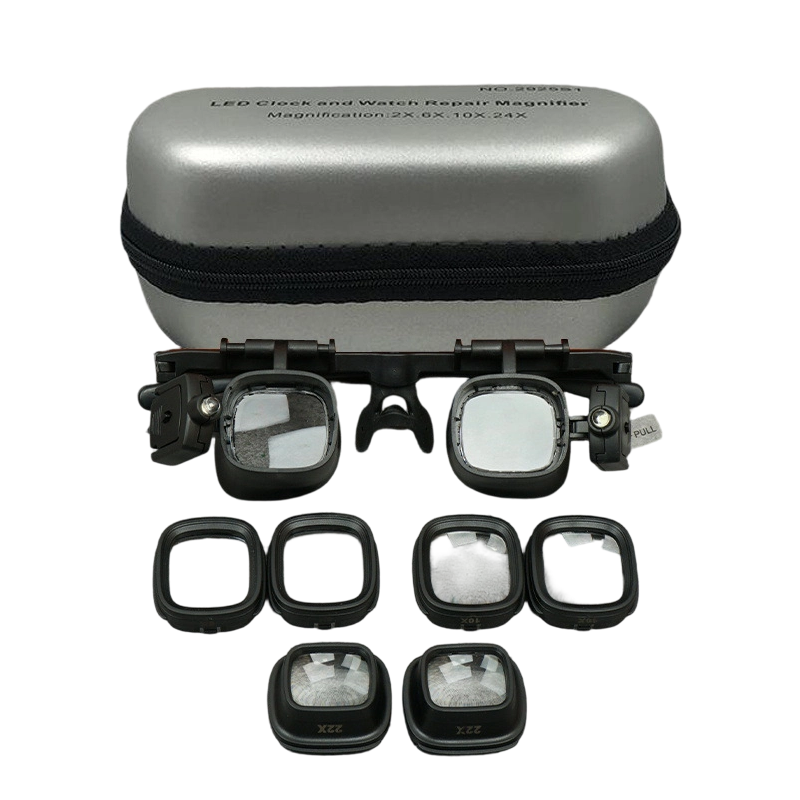 🔍💡 PROMO FLASH : 50% DE RÉDUCTION ! Loupe Frontale de Précision avec Éclairage LED – Lentilles Optiques Interchangeables 2× à 25×, Monture Légère et Confortable Mains Libres for Vos Travaux Minutieux d'Horlogerie, d'Électronique et d'Artisanat ✨