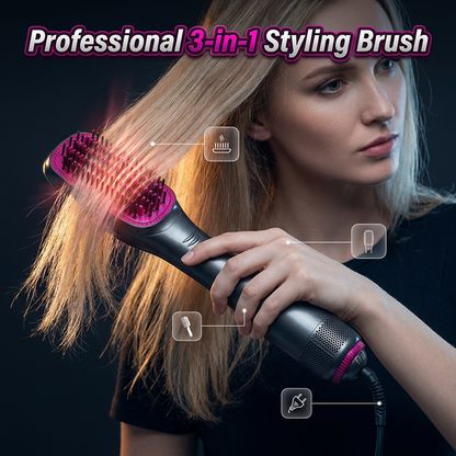 💨 Soldes 2026 — Plus de 35 000 vendus!🔥 Brosse Soufflante 3-en-1 – Technologie Floating Panel 💇‍♀️