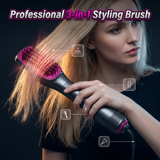 💨 Soldes 2026 — Plus de 35 000 vendus!🔥 Brosse Soufflante 3-en-1 – Technologie Floating Panel 💇‍♀️