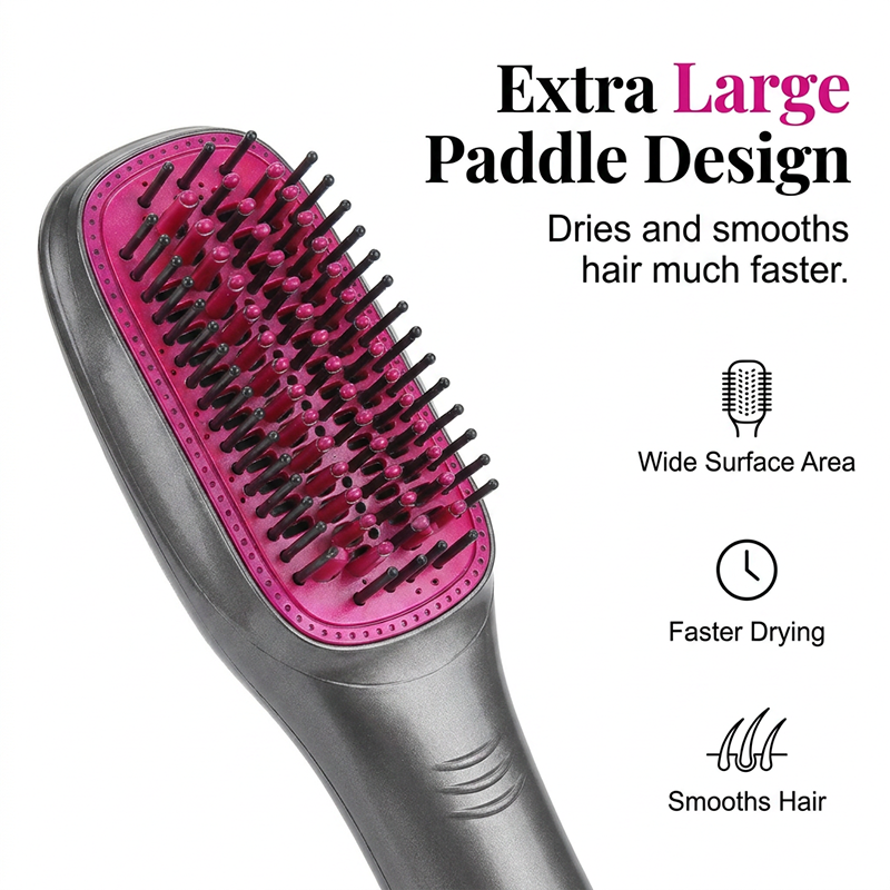 💨 Soldes 2026 — Plus de 35 000 vendus!🔥 Brosse Soufflante 3-en-1 – Technologie Floating Panel 💇‍♀️