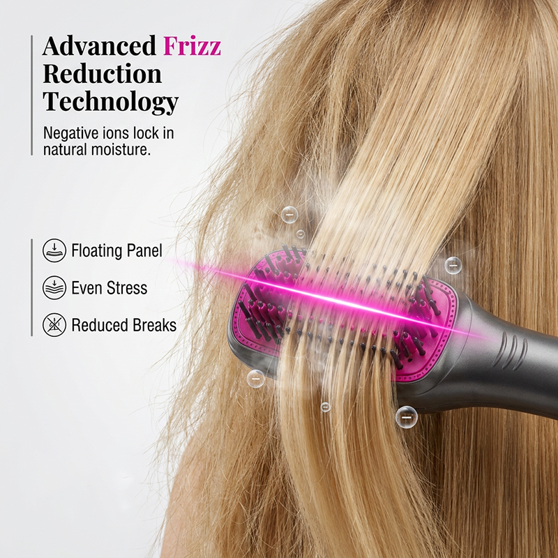 💨 Soldes 2026 — Plus de 35 000 vendus!🔥 Brosse Soufflante 3-en-1 – Technologie Floating Panel 💇‍♀️