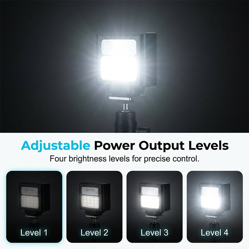 📸Flash rechargeable pour appareil photo, format de poche