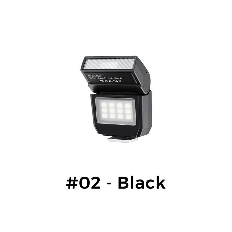 📸Flash rechargeable pour appareil photo, format de poche