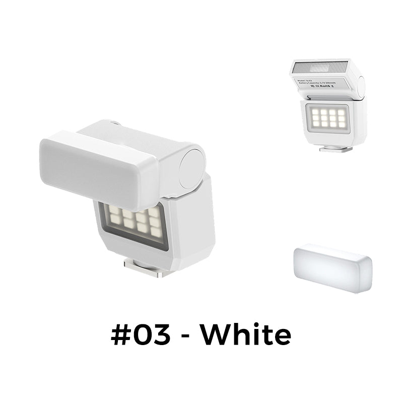 📸Flash rechargeable pour appareil photo, format de poche