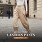 🎉Pantalon plissé lanterne à manchettes froncées pour femme
