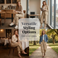 🎉Pantalon plissé lanterne à manchettes froncées pour femme