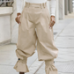 🎉Pantalon plissé lanterne à manchettes froncées pour femme