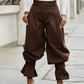 🎉Pantalon plissé lanterne à manchettes froncées pour femme