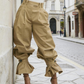 🎉Pantalon plissé lanterne à manchettes froncées pour femme