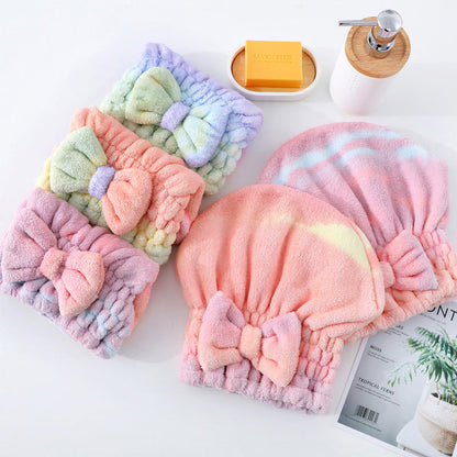 Serviette Turban Ultra-absorbante pour Cheveux