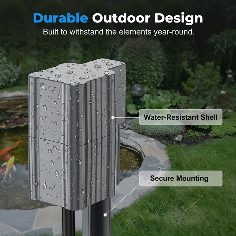 ☀️🐟 Aérateur Solaire pour Bassin avec Pompe à Air – 7V/2.5W, Kit Complet, Installation Facile, Santé Aquatique 24/7 ✨