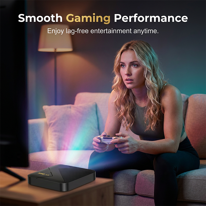 🎁 PROMO LIMITÉE -50% ! ⏳ Boîtier Android TV 4K HDR – Bluetooth, 1Go RAM/8Go, Jeux Fluides, Refroidissement Intelligent · Prise EU/US/UK · Télécommande & HDMI Inclus 🔥