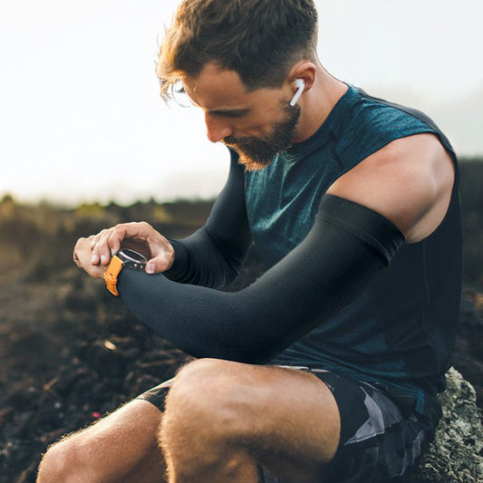 🧤 OFFRE LIMITÉE – 50% DE RÉDUCTION ! ☀️🌿 Manches de Compression Sportives Rafraîchissantes – Protection UV UPF 50+, Anti-Transpiration & Respirantes – Parfaites pour la Course, le Vélo, le Golf ou le Travail en Extérieur 🚴‍♂️🏃‍♀️✨