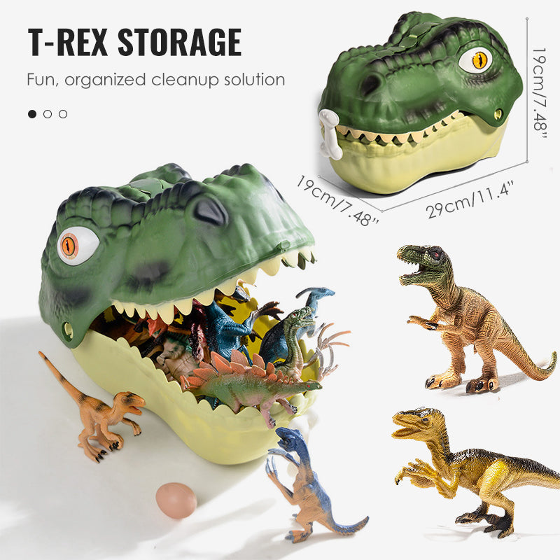 🦕PROMO FLASH 50%🦖Kit Éducatif Dinosaures 46/52/64 Pièces – Fossiles, Outils, Boîte T-Rex, Parfait pour Jeu Créatif & Découverte des Petits Paléontologues🌿