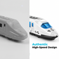 Train jouet électrique à grande vitesse avec lumières et musique