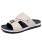 👞PROMO FLASH 50%🏖️Sandales Slip-On Homme Simili Cuir – 2 Textures, Semelle Anti-Dérapante, 3 Couleurs, Pointures 39-48, Respirantes, Rembourrées✨