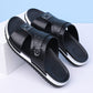 👞PROMO FLASH 50%🏖️Sandales Slip-On Homme Simili Cuir – 2 Textures, Semelle Anti-Dérapante, 3 Couleurs, Pointures 39-48, Respirantes, Rembourrées✨