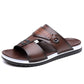 👞PROMO FLASH 50%🏖️Sandales Slip-On Homme Simili Cuir – 2 Textures, Semelle Anti-Dérapante, 3 Couleurs, Pointures 39-48, Respirantes, Rembourrées✨