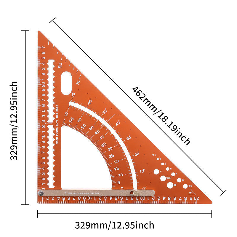 📐PROMO FLASH 50%🔧Équerre de Menuiserie de Précision – Alliage Aluminium, Réglable, Anti-Rouille, 2 Tailles, Parfait Bricolage & Pro✨