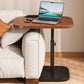 Table d'appoint réglable en forme de C