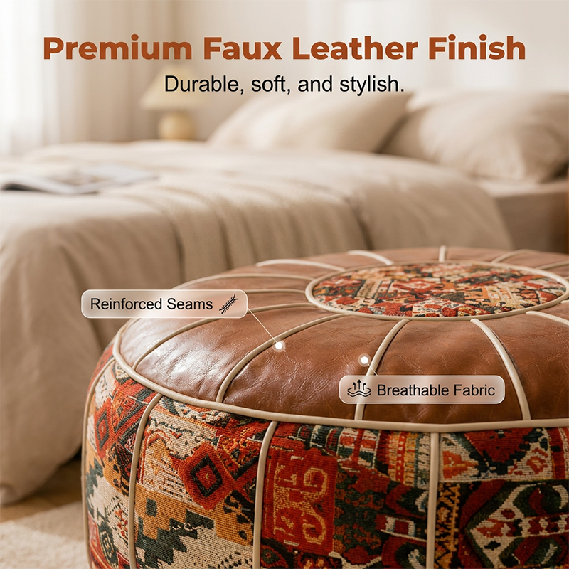 🛋️Pouf Ottoman de Rangement Multifonctionnel📦