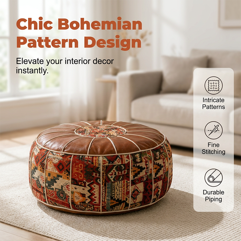 🛋️Pouf Ottoman de Rangement Multifonctionnel📦