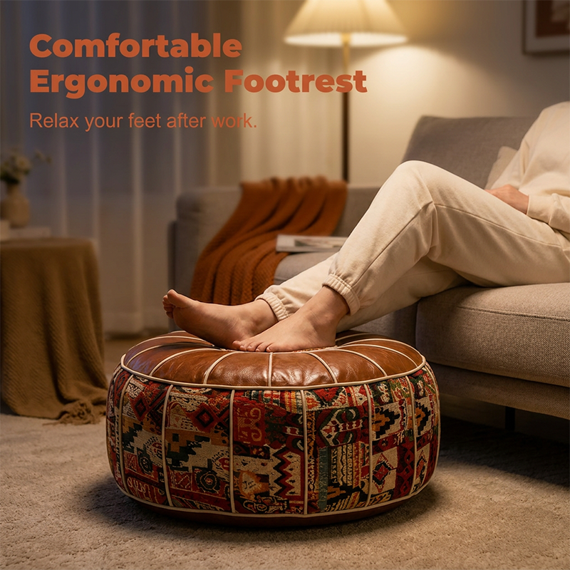 🛋️Pouf Ottoman de Rangement Multifonctionnel📦