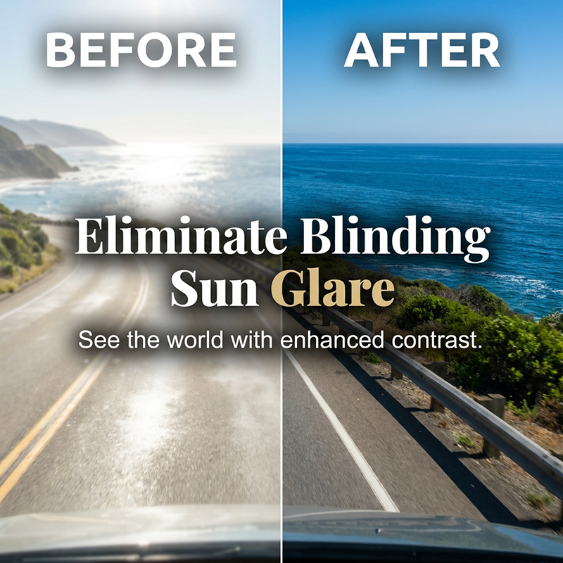 🏖️PROMO -50%🔥Lunettes Soleil Polarisées Sur-Lunettes Femme – 9 Couches Anti-Reflets Eau Route Neige UV400, Grande Monture Glamour Hollywood, Matériaux Haute Qualité Charnières Renforcées · 4 Styles✨