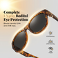 🏖️PROMO -50%🔥Lunettes Soleil Polarisées Sur-Lunettes Femme – 9 Couches Anti-Reflets Eau Route Neige UV400, Grande Monture Glamour Hollywood, Matériaux Haute Qualité Charnières Renforcées · 4 Styles✨