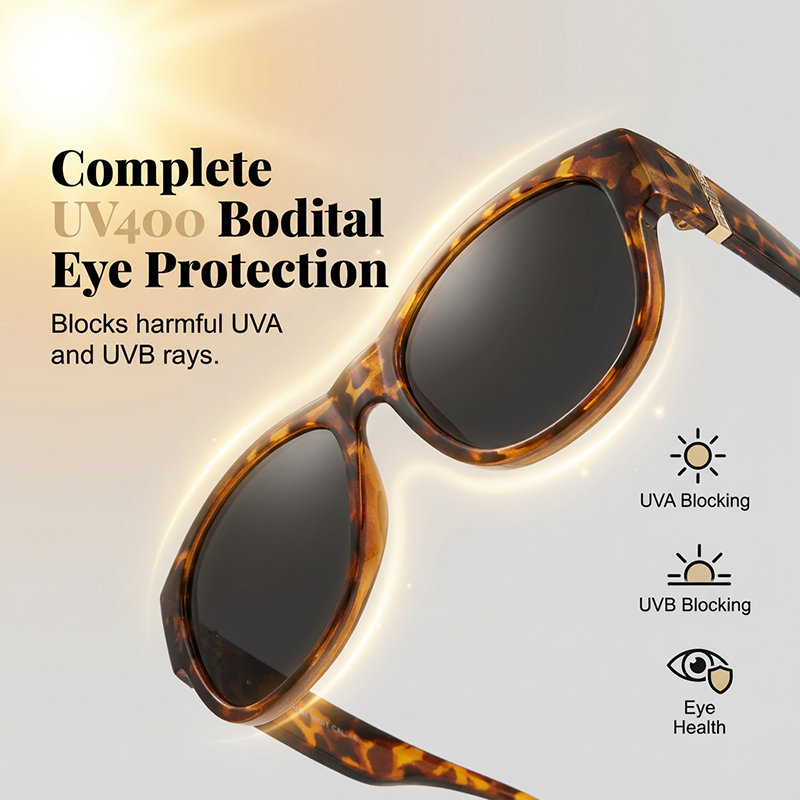 🏖️PROMO -50%🔥Lunettes Soleil Polarisées Sur-Lunettes Femme – 9 Couches Anti-Reflets Eau Route Neige UV400, Grande Monture Glamour Hollywood, Matériaux Haute Qualité Charnières Renforcées · 4 Styles✨