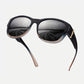 🏖️PROMO -50%🔥Lunettes Soleil Polarisées Sur-Lunettes Femme – 9 Couches Anti-Reflets Eau Route Neige UV400, Grande Monture Glamour Hollywood, Matériaux Haute Qualité Charnières Renforcées · 4 Styles✨