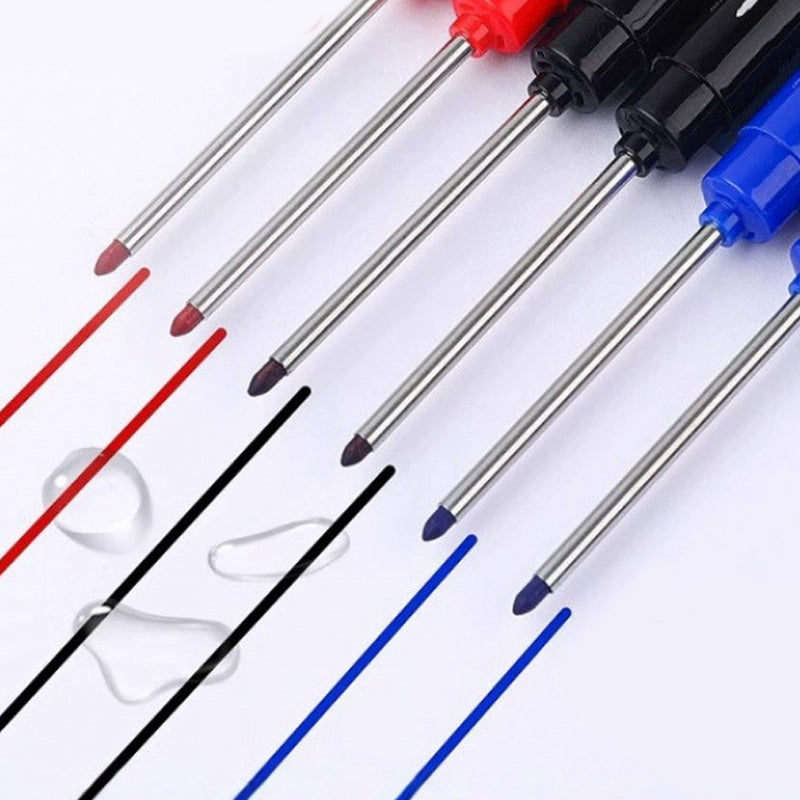 🎯Marqueur à trou profond de 45 mm – pointe extra-longue, règle intégrée