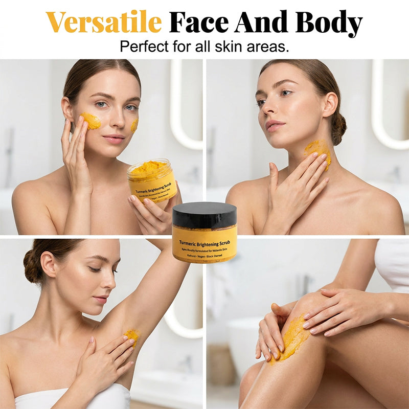 💥Gommage corporel exfoliant au curcum