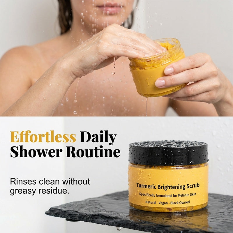 💥Gommage corporel exfoliant au curcum