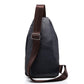 🪶PROMO FLASH 50%💼Sac Poitrine Homme Cuir PU – Léger, Bandoulière Réglable, 3 Compartiments, 3 Couleurs, Idéal Trajets & Voyages 📱