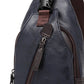 🪶PROMO FLASH 50%💼Sac Poitrine Homme Cuir PU – Léger, Bandoulière Réglable, 3 Compartiments, 3 Couleurs, Idéal Trajets & Voyages 📱