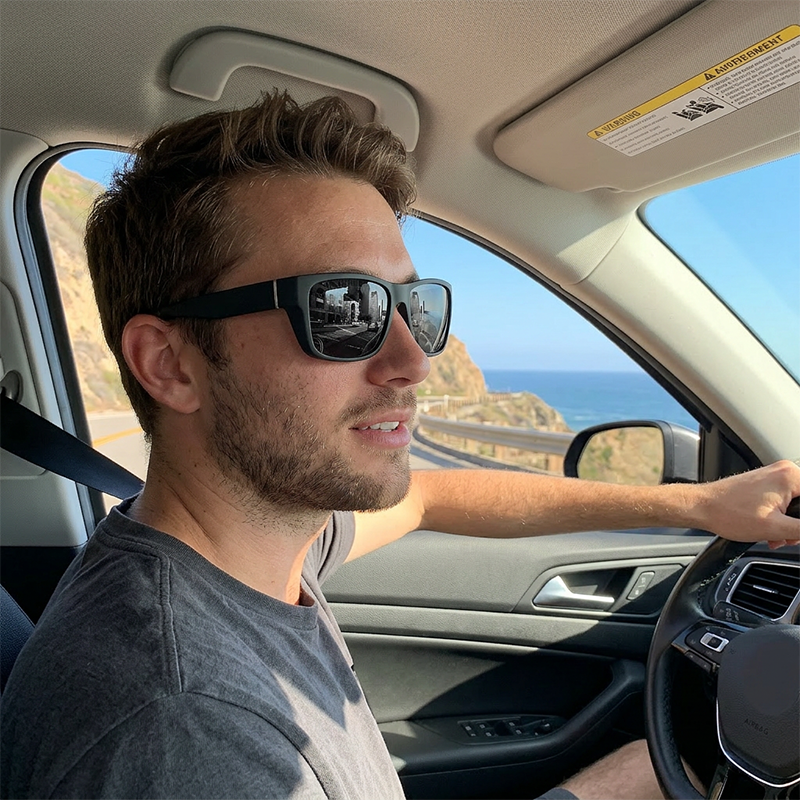 📢 Mi-saison : −50 % – ne ratez pas cette offre ! ⏰🕶️ Lunettes de soleil polarisées pour femme et homme – design carré, miroir coloré – idéales pour le vélo, la course et les activités en extérieur ☀️