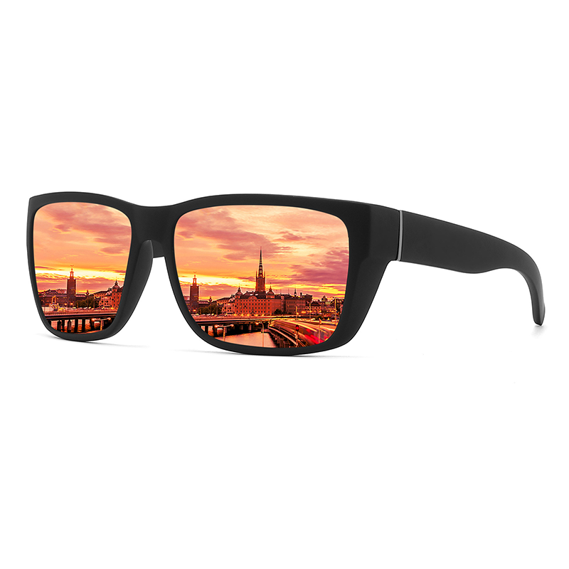 📢 Mi-saison : −50 % – ne ratez pas cette offre ! ⏰🕶️ Lunettes de soleil polarisées pour femme et homme – design carré, miroir coloré – idéales pour le vélo, la course et les activités en extérieur ☀️