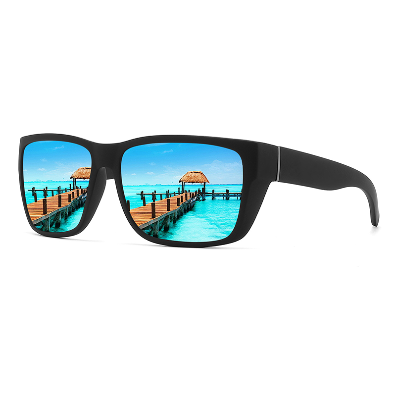 📢 Mi-saison : −50 % – ne ratez pas cette offre ! ⏰🕶️ Lunettes de soleil polarisées pour femme et homme – design carré, miroir coloré – idéales pour le vélo, la course et les activités en extérieur ☀️