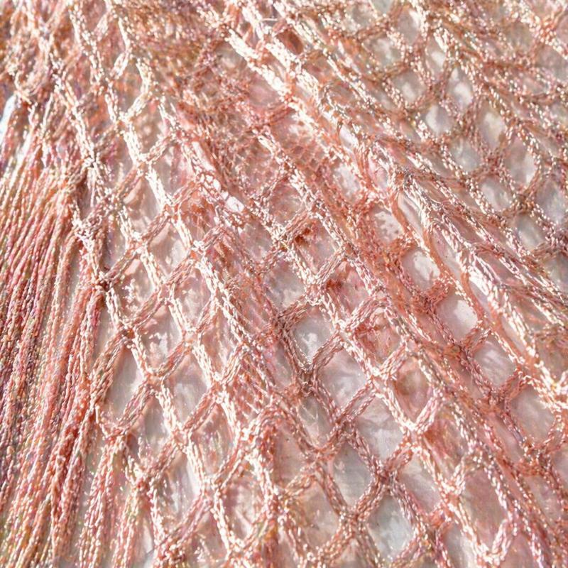 🏆 Paréo d'été en crochet métallique – Léger, aéré et naturellement élégant pour l'été.💐