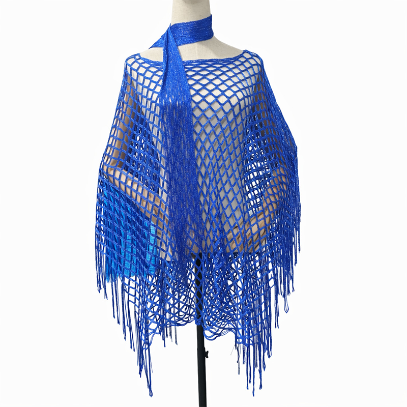 🏆 Paréo d'été en crochet métallique – Léger, aéré et naturellement élégant pour l'été.💐