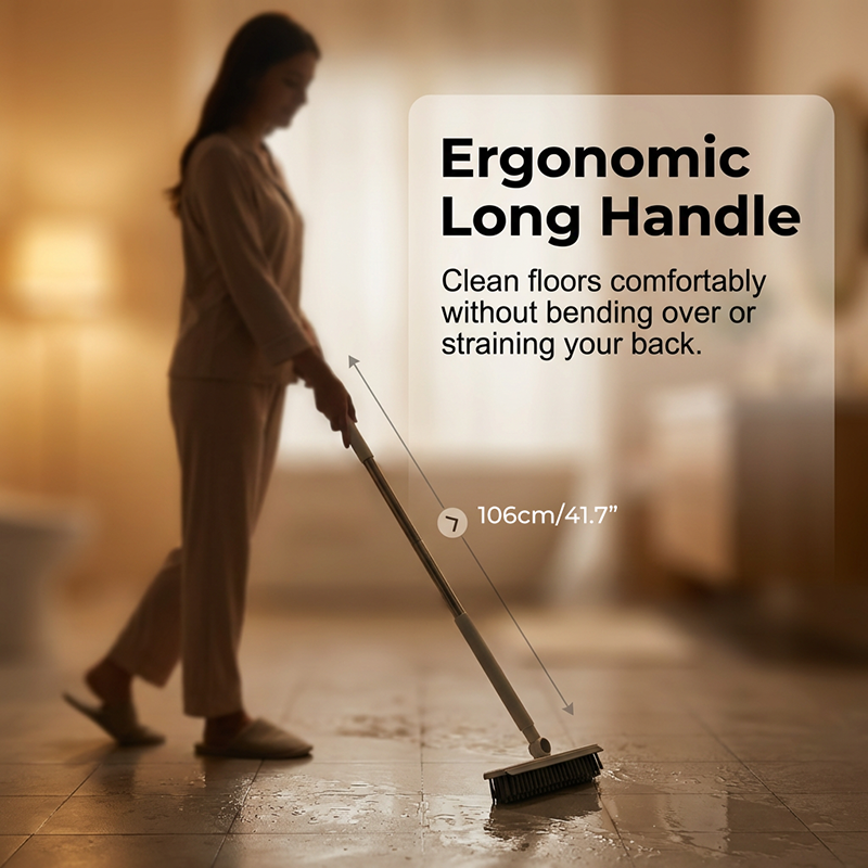 🎉Prix surprise🧹 Brosse 2-en-1 pour joints et coins avec raclette