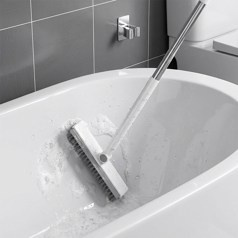 🎉Prix surprise🧹 Brosse 2-en-1 pour joints et coins avec raclette