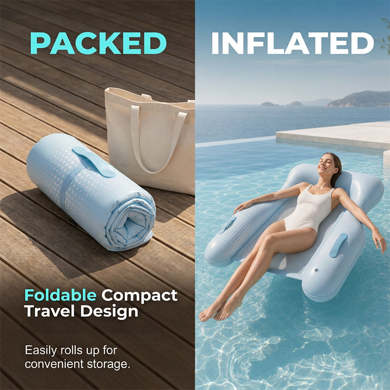 Matelas flottant de piscine en PVC doux pour la peau