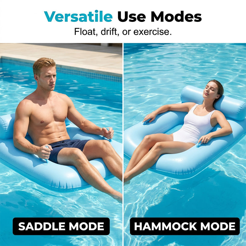 Matelas flottant de piscine en PVC doux pour la peau